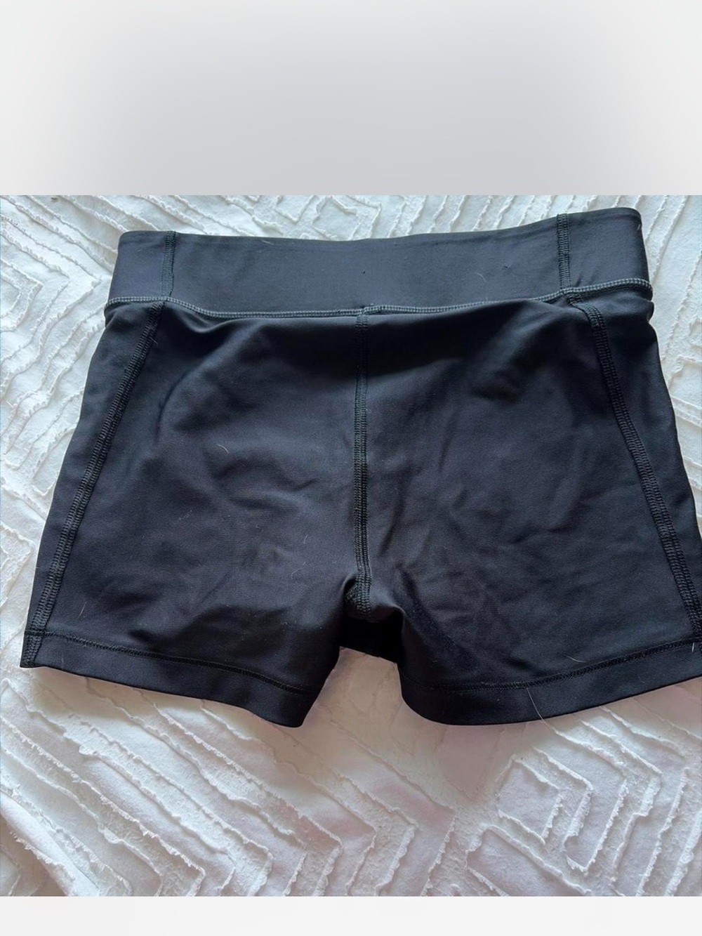 Under Armour Black High-Rise Bike Shorts